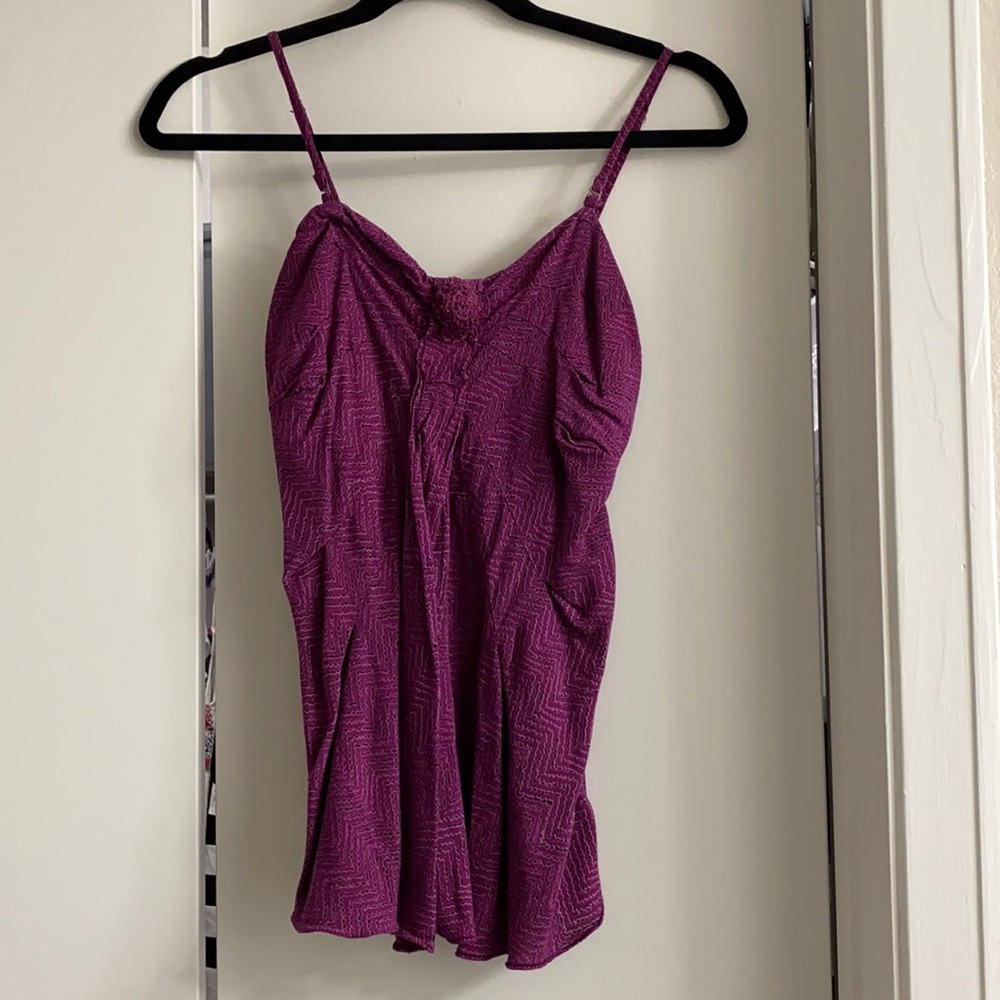 Purple Free People Tank